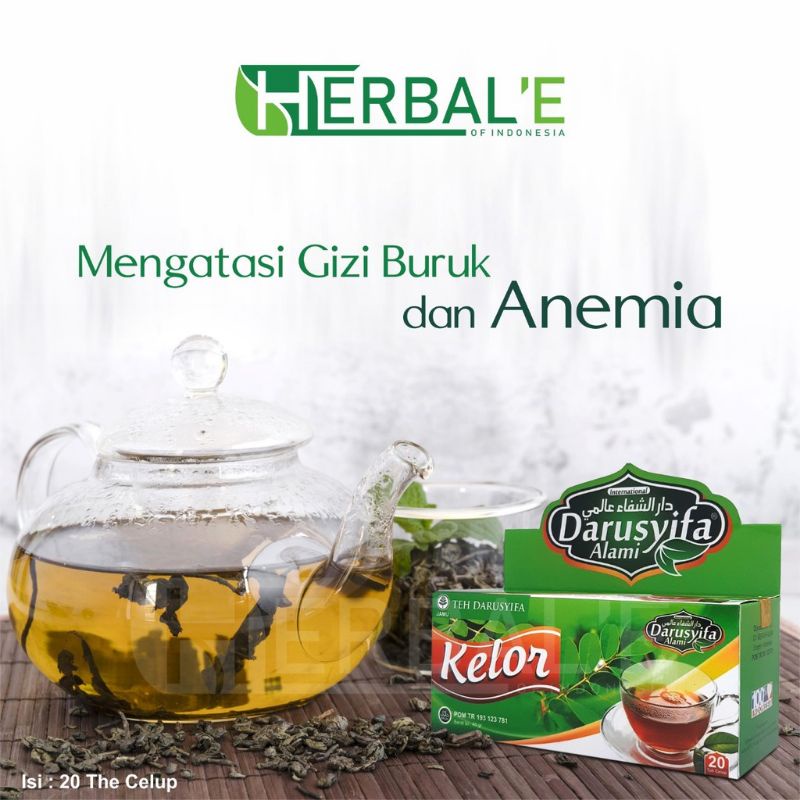 

Kelorfit Teh Celuo Herbal Daun Moringan/Kelor Darusyifa