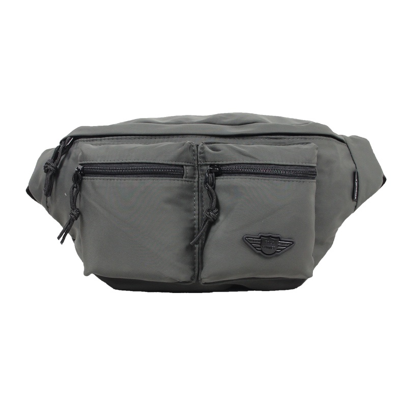 [KLIKTAS] Tas Pinggang Pria Import Polo Hummer 9558 Waist Bag Bahu Laki Modis Fashion Terbaru
