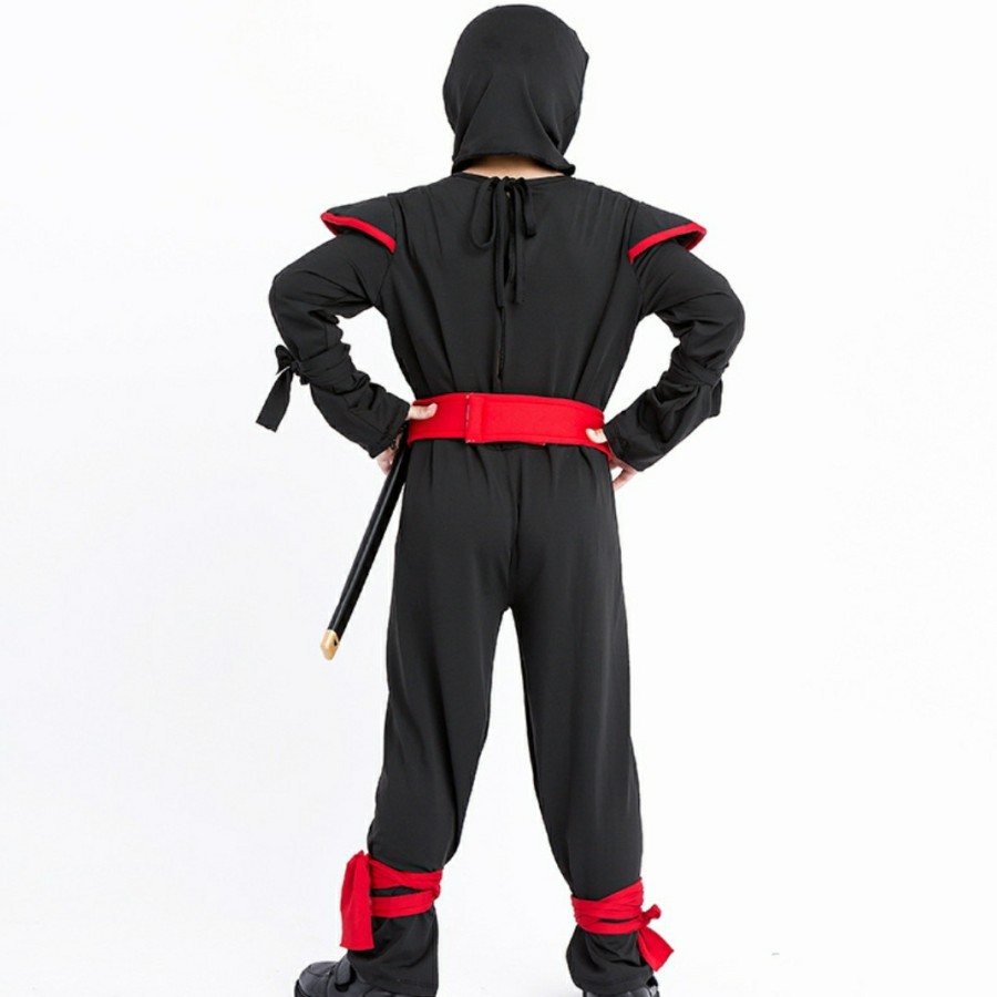 Children ninja costume halloween costume japan ninja kostum anak ninja