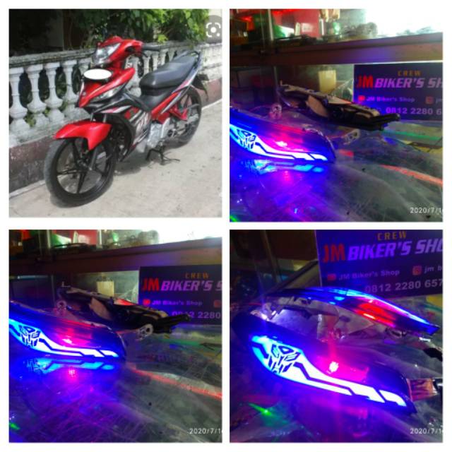 lampu alis DRL Running NJMX 135 PNP langsung pasang