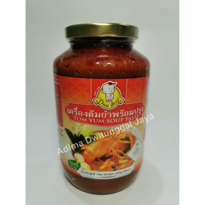 

Bumbu Sop Tom Yum Thai Boy 825 gr / Saus Tomyam