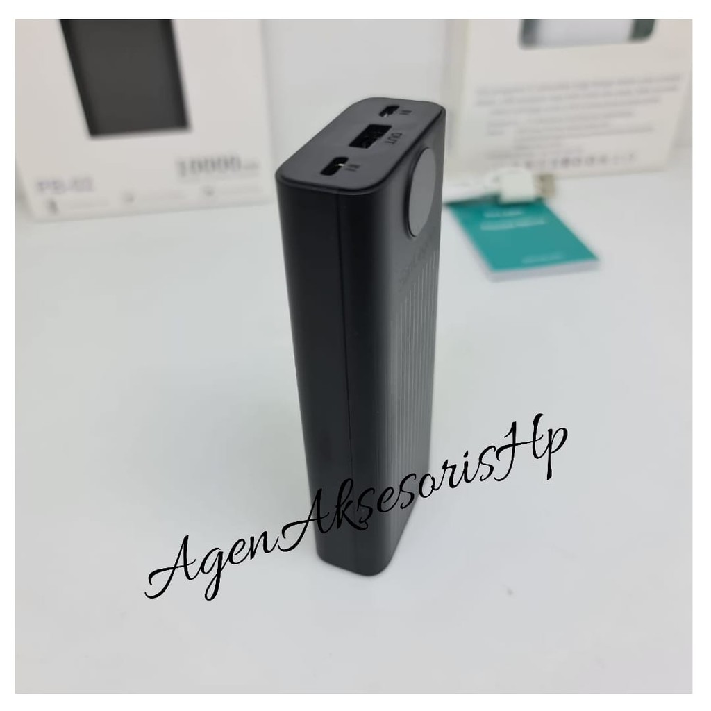 SinLegoo PB-02 10000mAh 2.1A 2 USB with LED Display Power Bank Fast Charging GARANSI 1 TAHUN