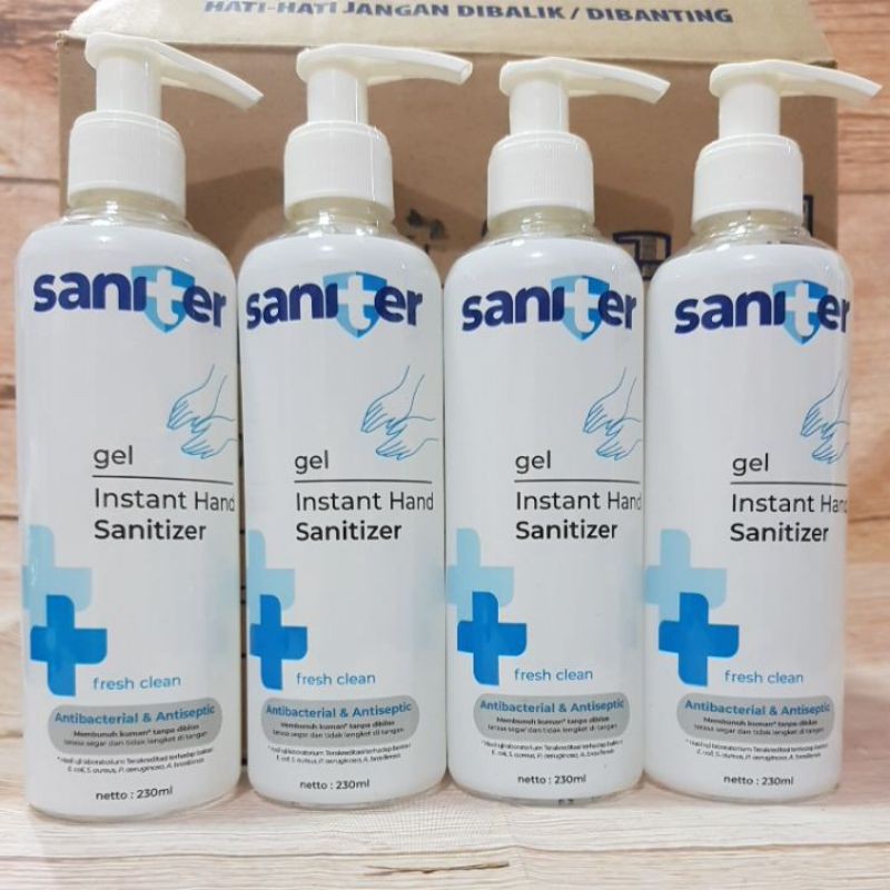 Saniter Gel Hand Sanitizer 230 ml