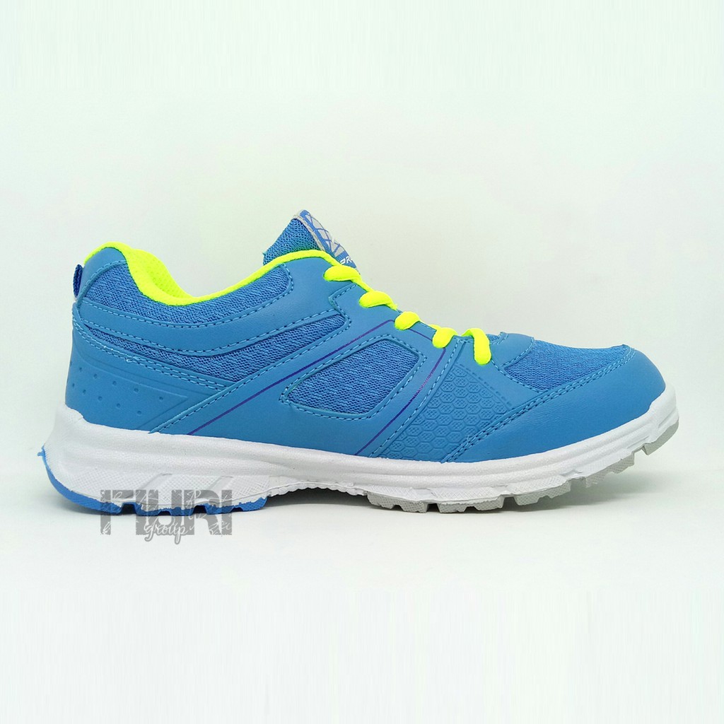 FIURI - Pro ATT Original - LG-457 Biru 37-40 - Sepatu Kets Wanita - Sepatu Sneakers Wanita - Sepatu Olahraga Sport Wanita - Sepatu Casual - Sepatu Jogging Lari Fitness Gym Senam Wanita - Sepatu Anak Perempuan Cewek-Sepatu Sekolah Bertali SD SMP SMA Murah