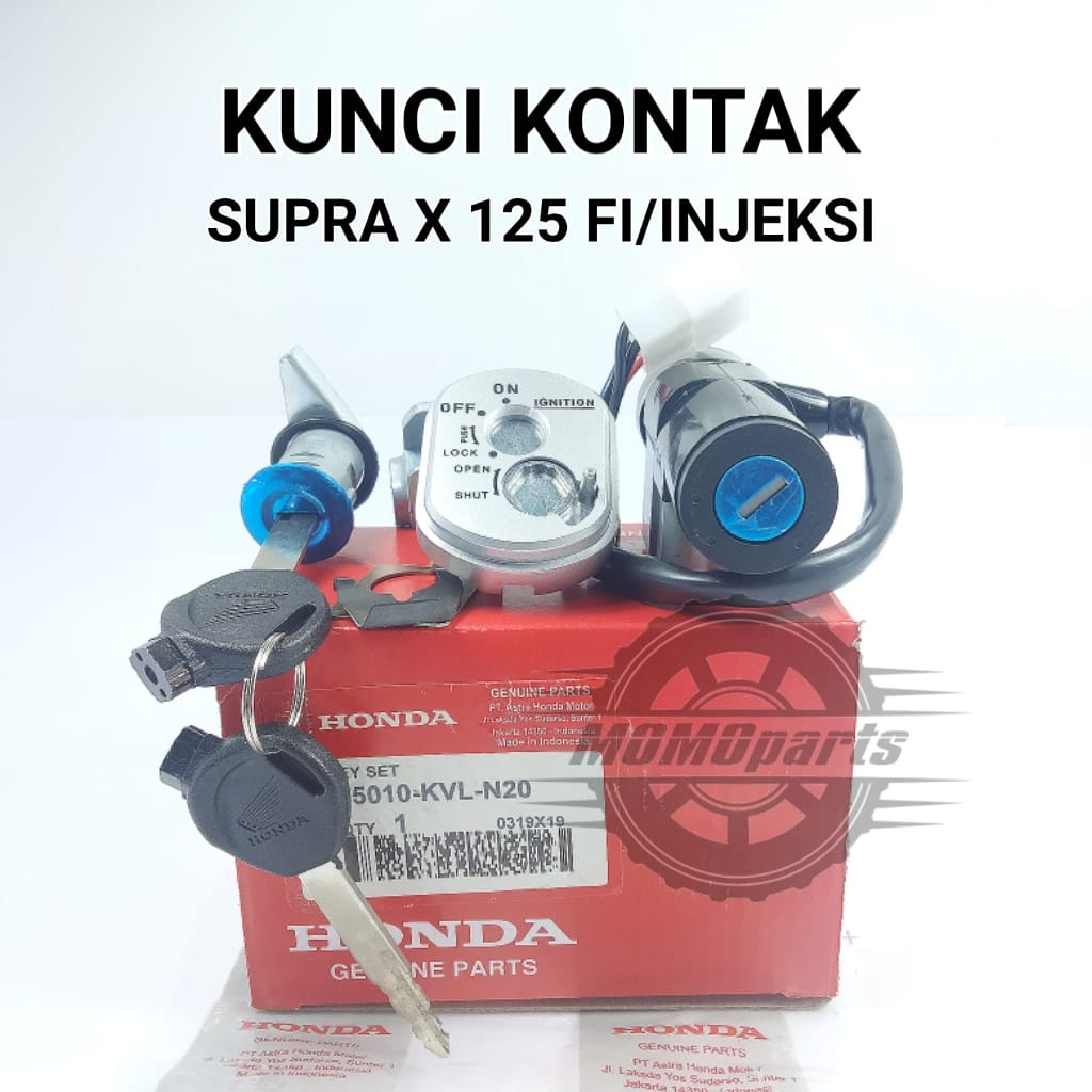 Jual KUNCI KONTAK ASSY SET HONDA SUPRA X 125 FI INJEKSI KOMPLIT