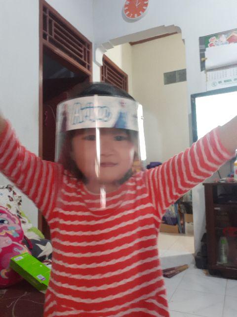 Face Shield Anak Custom Karakter