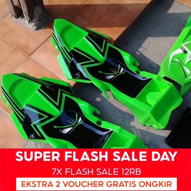 UNDERTAIL NINJA FI OLD FENDER NINJA 250 FI OLD  BUNTUT BELAKANG NINJA FI OLD BODY BELAKANG NINJA FI