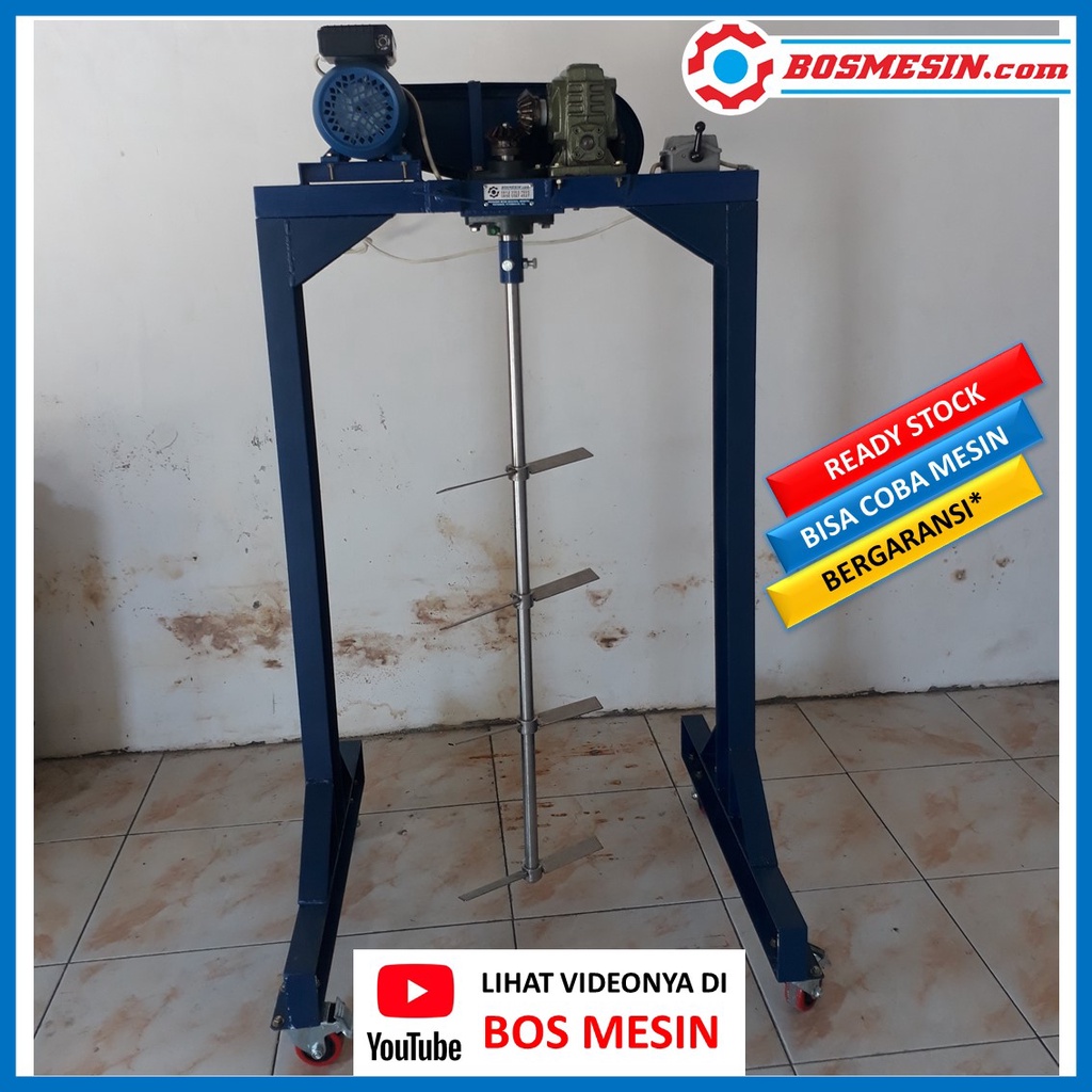 ALAT PENGADUK SABUN CAIR DETERJEN CAIR KIMIA 200LITER