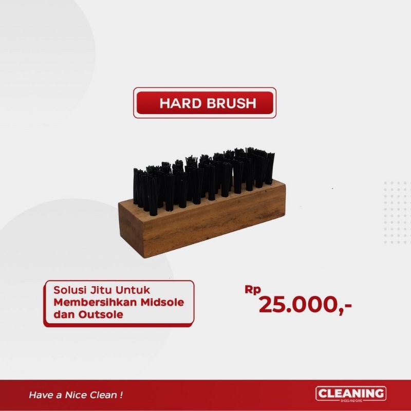 Hard Brush by Cleaning Shoes And Care - Sikat Sepatu Hard
