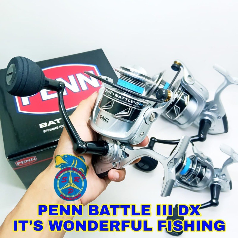 Jual Reel Penn Battle Iii Dx 2500 3000 4000 5000 6000 8000 Shopee Indonesia