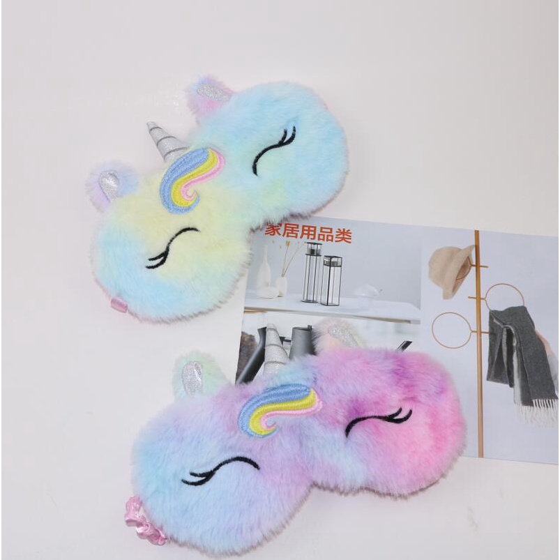 Penutup Mata Unicorn Bunny Catty  untuk tidur / Tutup Mata Untuk Tidur