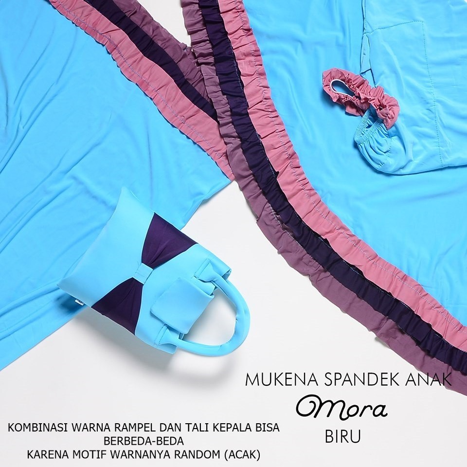 Mukena Anak Spandek Mora