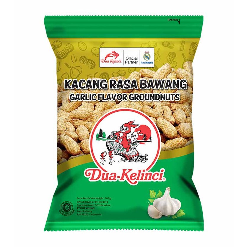 

Kacang Dua Kelinci Rasa Bawang kulit 75gr