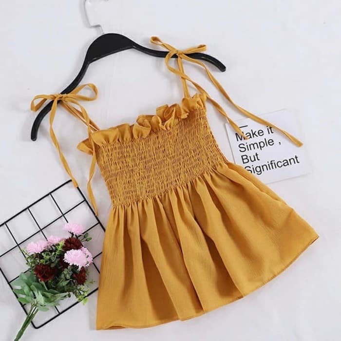 Bersalin Musim Gugur Dan Musim Dingin Memakai Baju Korea Longgar  YS964 Hera Top Mustard Baju Atasan
