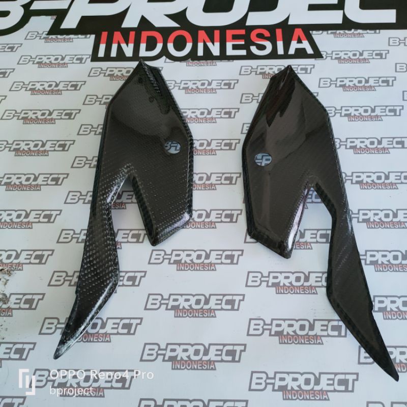 ZX25R panel  cover tutup aki zx25 carbon kevlar asli