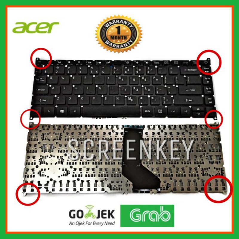 Keyboard Laptop Acer Aspire 3 A314 A314-21 A314-41 A314-33 A314-31 A514 A514-52 A514-53 A514