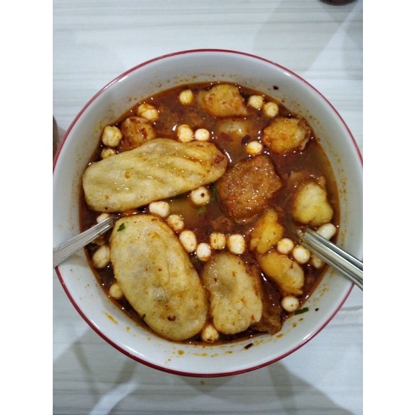 

baso aci kuah instan nampol / baso aci original