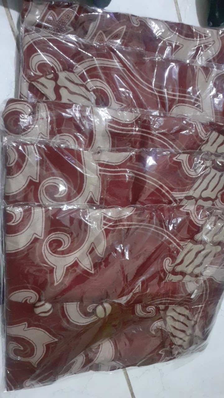 Atasan Batik Dolby Dolbi Dobby Doby Tenun Sutra Tulis Halus Katun Atbm Baron ,sarombit Atasan