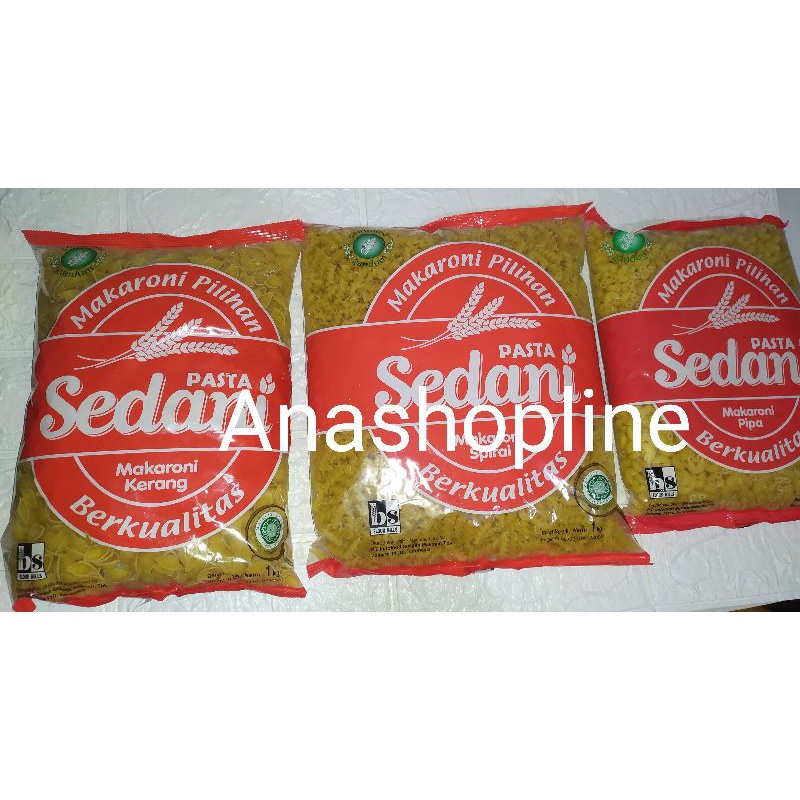 

Macaroni Sedani kemasan 1kg