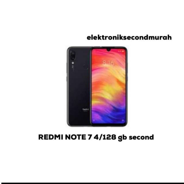 Redmi note 7 ram 4/128 second