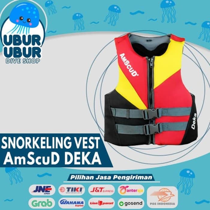 Pelampung - Snorkling Vest - Buoyancy Jacket AmScuD DEKA