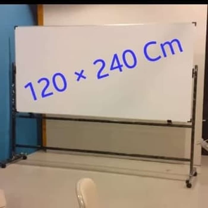 

Whiteboard 120 × 240 Cm - Double Face Standing