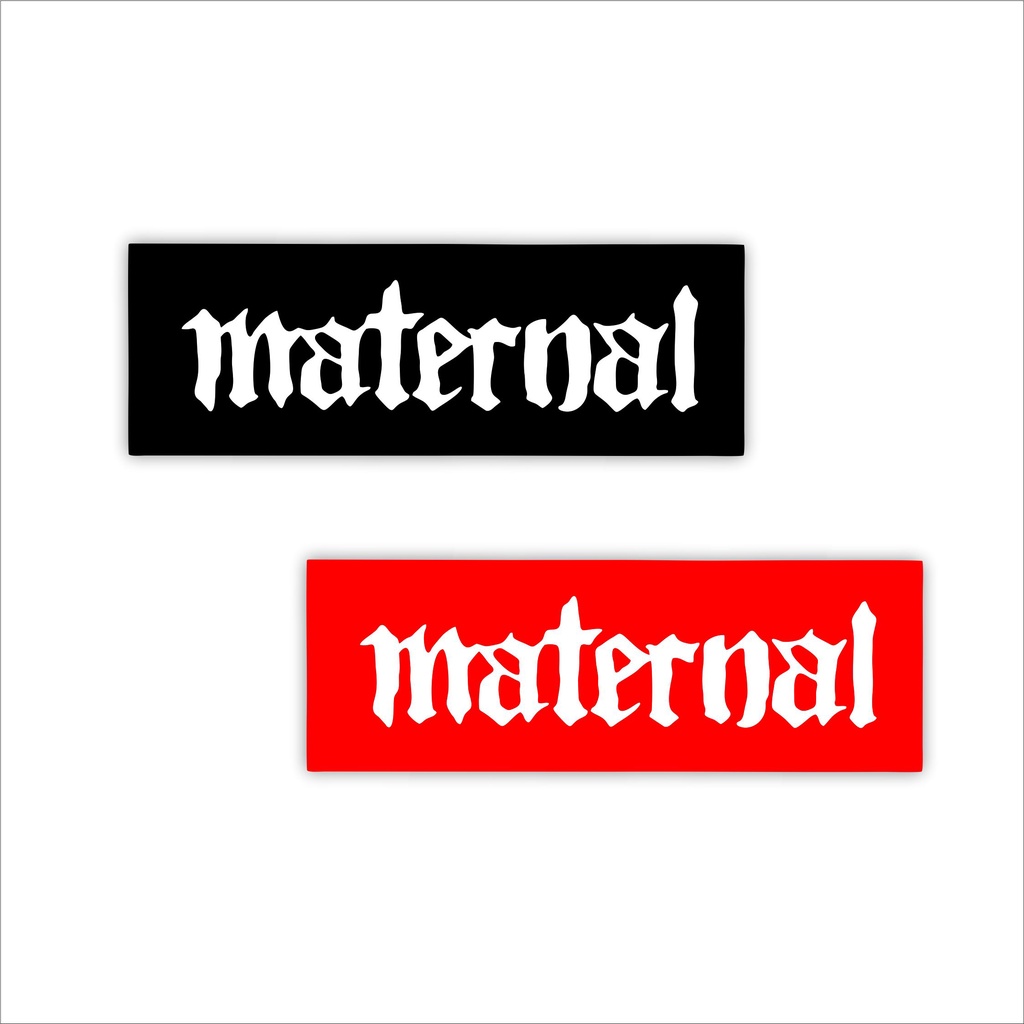 

Stiker Sticker Distro Brand Case Phone Maternal red Black Skate Surf Band Aesthetic Grosir Murah Pop Art Clothing Basic Daily Tumblr Laptop Motor Helm HP Casing Striping Tempel Label Merk Dinding Graftac Vinyl High Quality decal