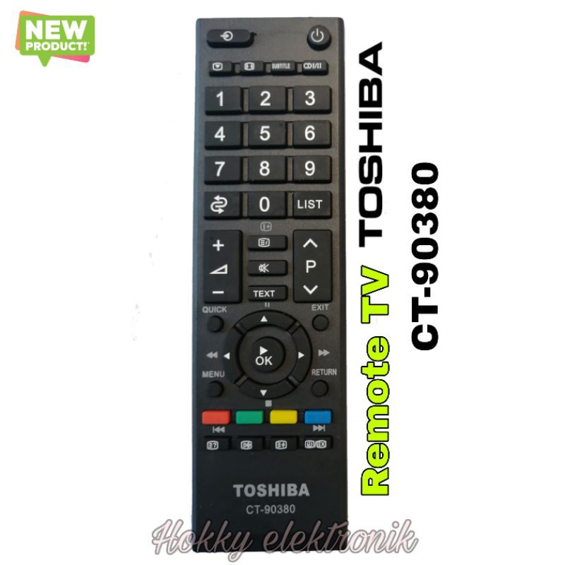 Remote TV Toshiba CT-90380 New Produk