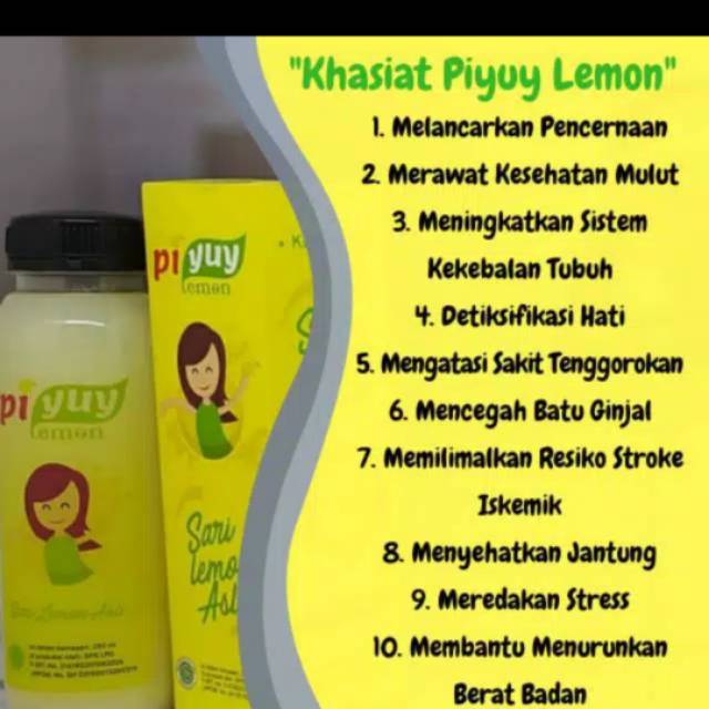 

Piyuy Lemon 250 ML