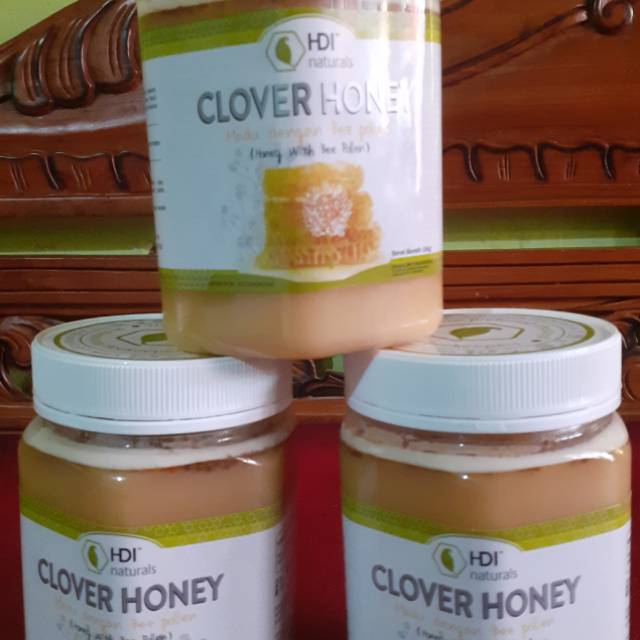 Madu Clover Honey HDI 1/2 kg | Shopee Indonesia