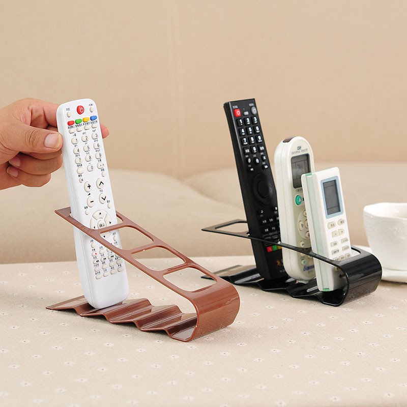 1Pc 4 Grid Home Desktop  Appliance Remote Control Stand Holder