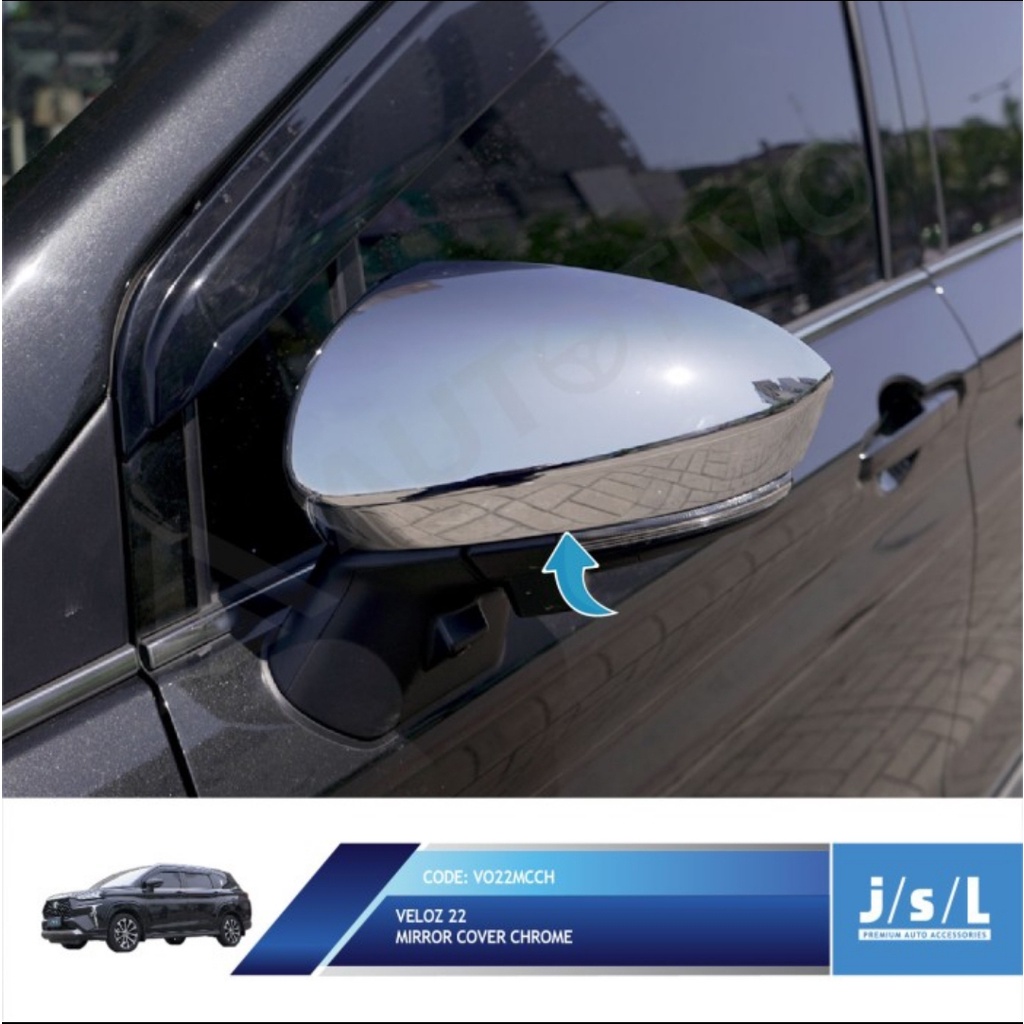 Cover Spion Krom Veloz 2022 Mirror Cover Chrome