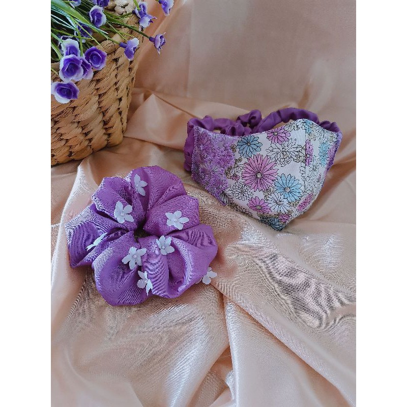 MASKER KAIN KATUN JEPANG, MASKER MOTIF BUNGA LUCU CUTE, MASKER PREMIUM NYAMAN DIPAKAI, NON MEDIS