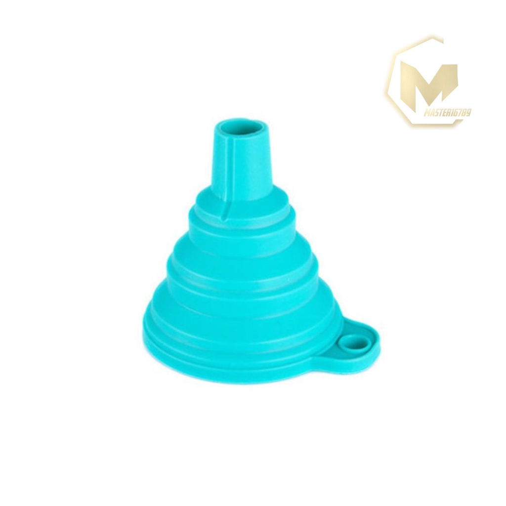 RT75 Corong Silikon Lipat untuk refill sabun minyak Sirup Portable Silicone Folding Funnel MA2744