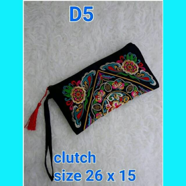 Clutch full bordir