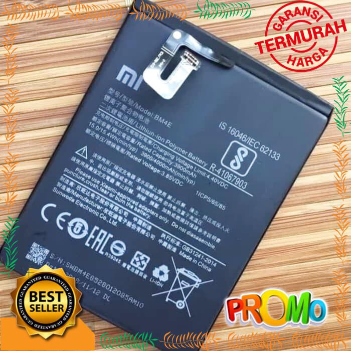 BATERAI XIAOMI POCOPHONE F1 BM4E ORIGINAL BATERAI BM4E