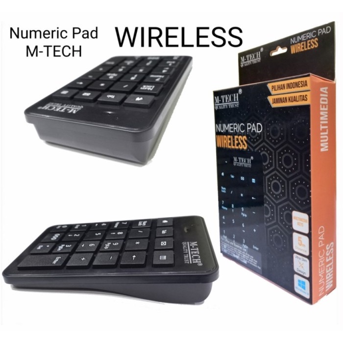 keyboard Numeric Wirelles M-Tech - Keypad M-Tech Mini