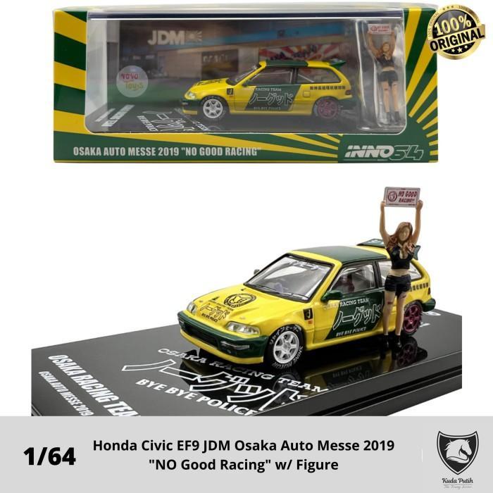 Inno 1/64 Honda Civic Ef9 Jdm Osaka Auto Messe No Good Racing Inno64 By Eastern