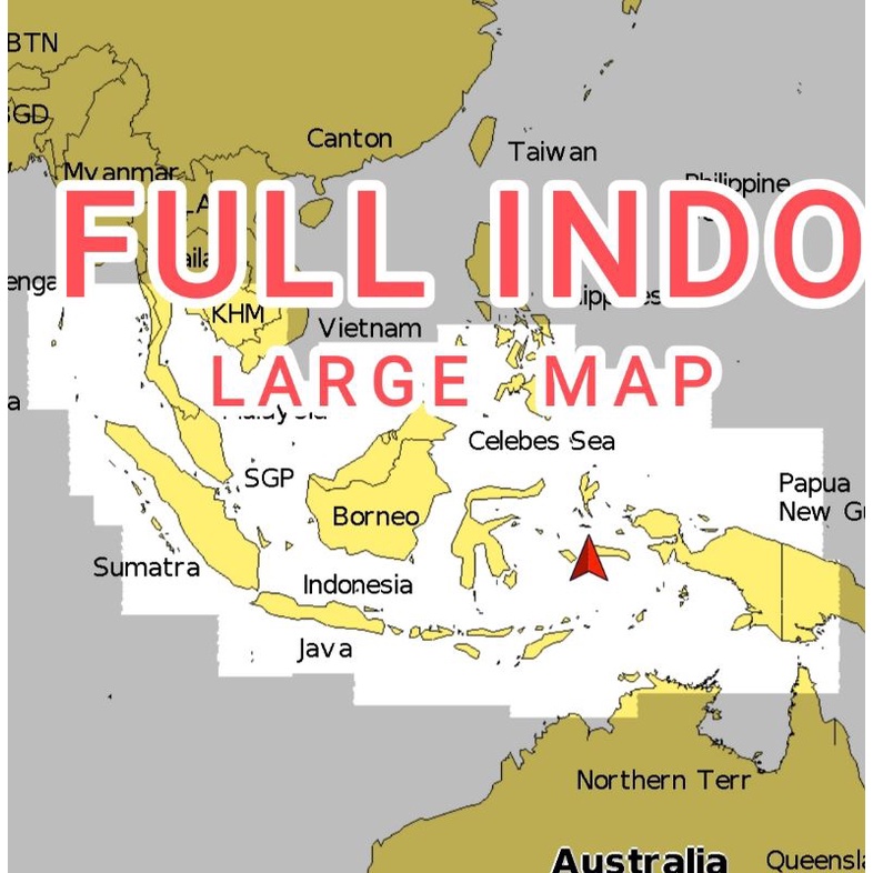 Peta Indonesia Navionics BoatingHD/Asia Africa - Baca deskripsi dulu ya kak, SUDAH MENGGUNAKAN APK V