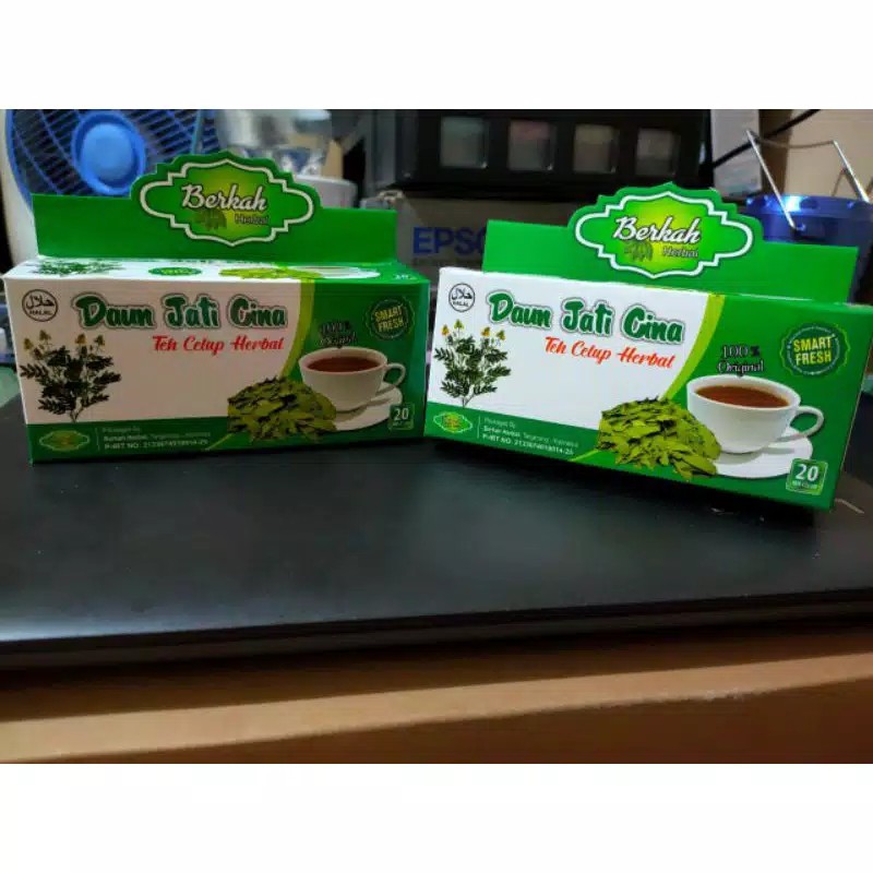 TEH CELUP PELANGSING TUBUH PENGECIL PERUT , DARAH KOTOR  KOLESTROL HERBAL ALAMI JATI CINA DAUN CHINA