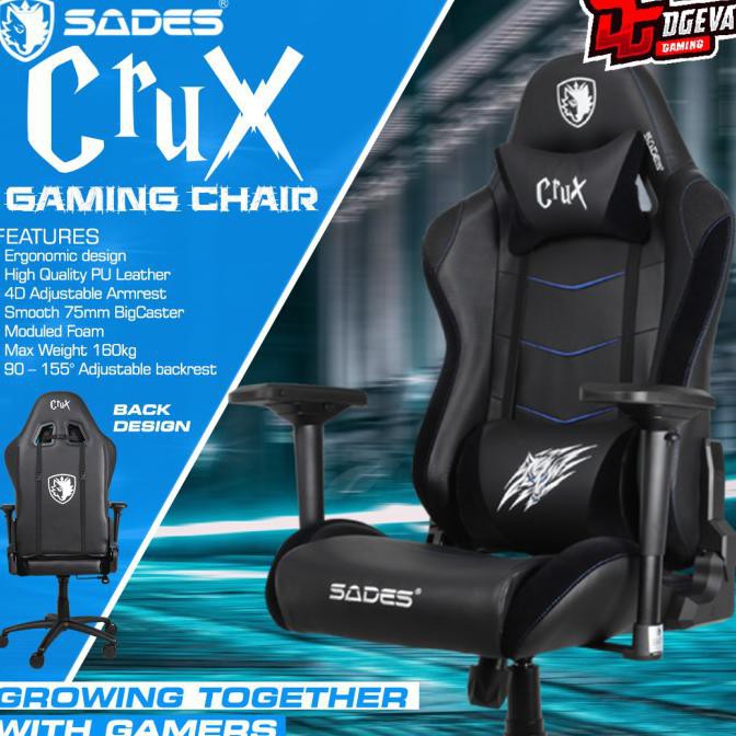 Sades Crux Gaming Chair Office / Sades Crux Kursi Gaming Kantor Nagamasmitra