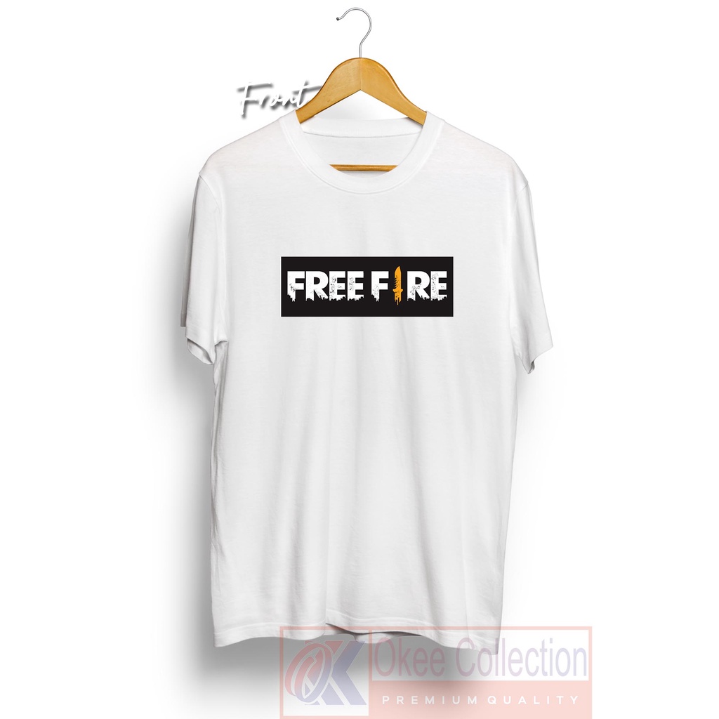 Baju Kaos Gamers / Free Fire Logo / Distro Bandung