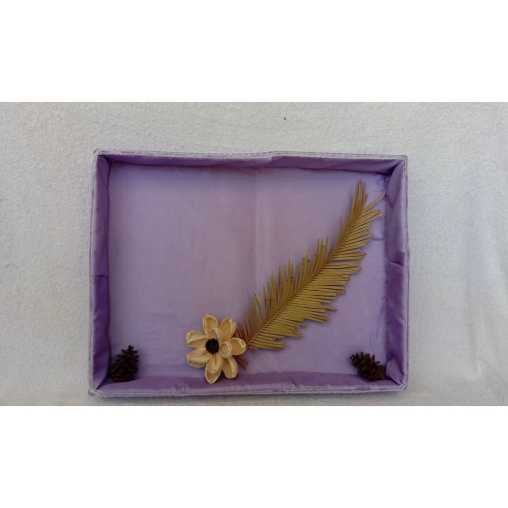 BEST PRODUK KOTAK HANTARAN PRAKTIS,KOTAK HANTARAN CANTIK,kotak hantaran kain jumbo ungu