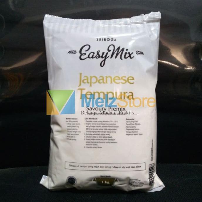 

Tepung Premix SRIBOGA EASYMIX JAPANESE TEMPURA 1kg TP118