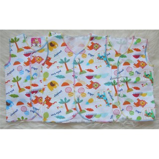 BB08 Baju Bayi Tangan Pendek SNI Saffenda Newborn 0-3    bln