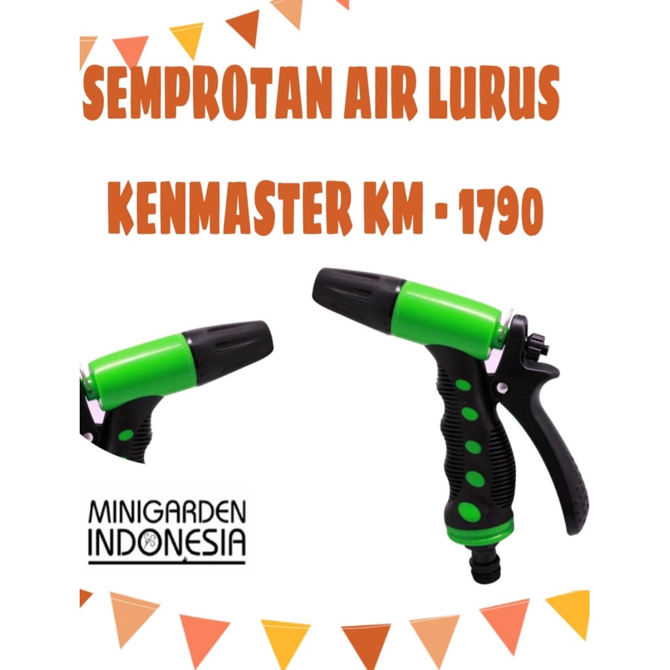 SEMPROTAN AIR PLASTIK MODEL LURUS KENMASTER KM 1790 ALAT SIRAM TAMAN