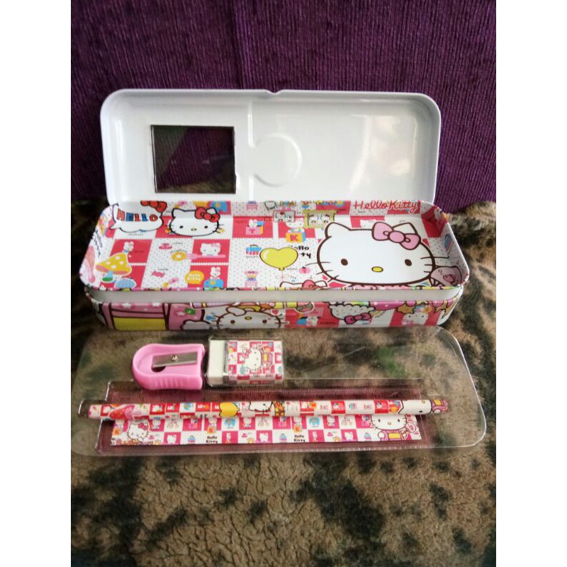 

tempat/kotak pensil hello kitty set
