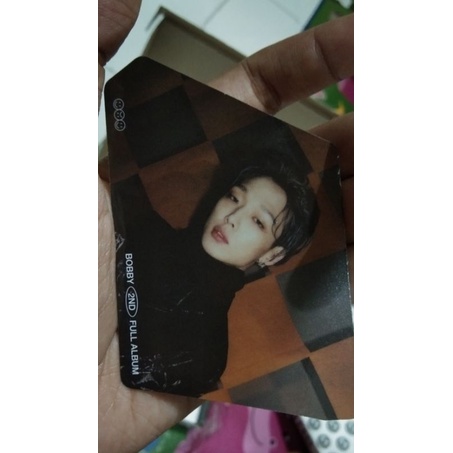 photocard lucky man bobby