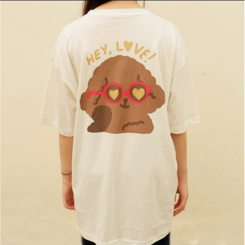 Kellysandco Oversize T-shirt - Hey Love | Kellys.co