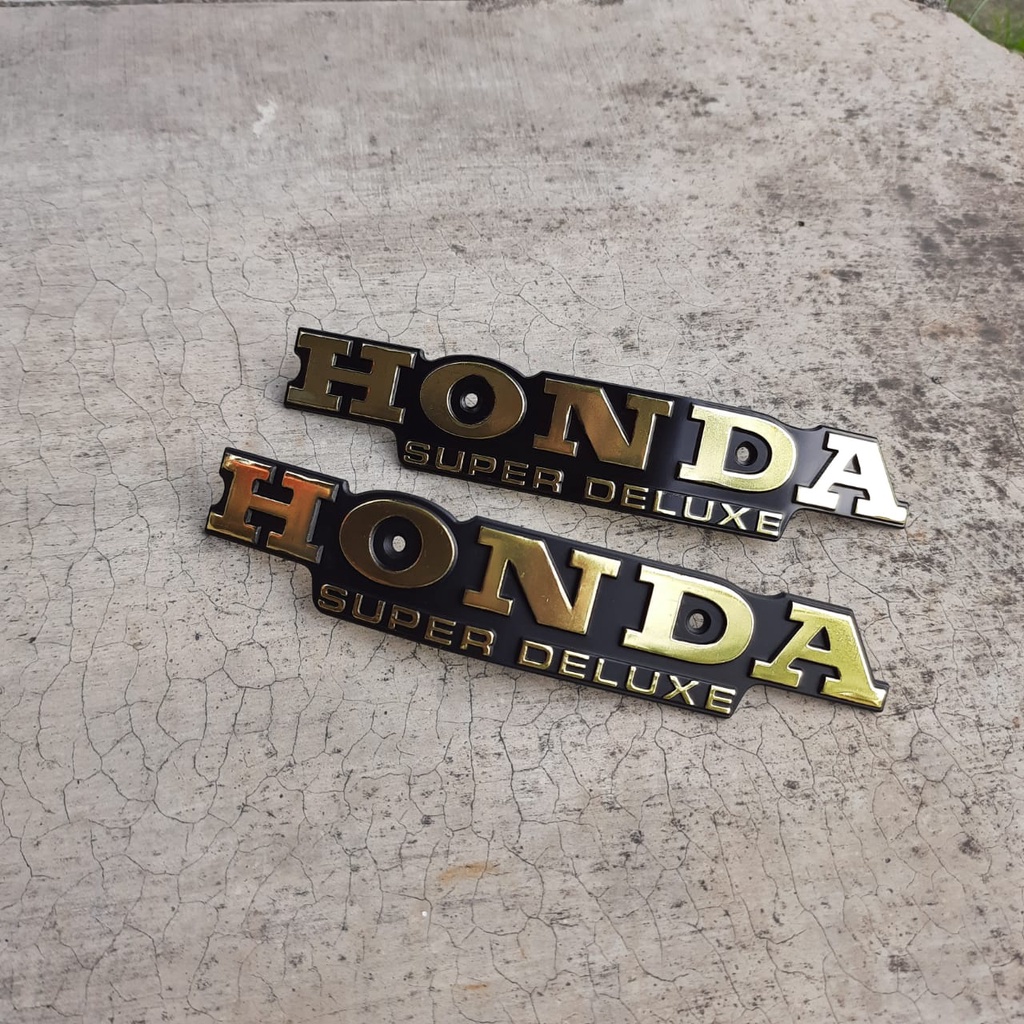 EMBLEM TANGKI GL 100 IMPORT HIGH QUALITY LOGO TANGKI HONDA TANKI CB K5 GL 125 detail ori original ja